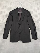 J Crew Ludlow Loro Piana Blazer Mens 40L Dark Navy Suit Jacket 100 Wool 120's