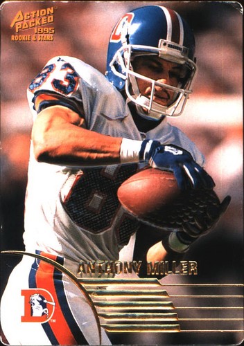 1995 Action Packed Rookies and Stars Anthony Miller #49 card