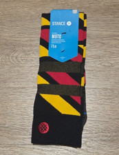 Stance Mens M 6-8.5 Fusion Moto 758 Over The Calf Height Socks Patton Stance Mens M 6-8.5 Fusion Moto 758 Over The Calf Height Socks Patton