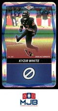 2025 UNO Elite Alt Jerseys Edition - Blue Foil Kyzir White #185 Cardinals