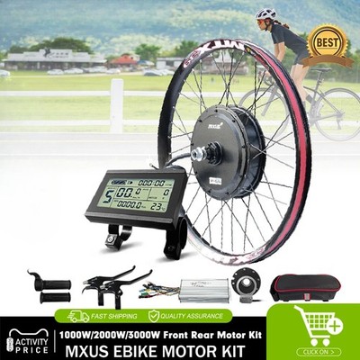 48V/72V 1000W-3000W 3.0Tire MTB E-bike Brushless Gearless Rear Hub Motor Wheel
