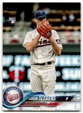 2018 Topps #277 Aaron Slegers Minnesota Twins Rookie