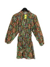 Frnch Shirt Midi Dress S in Multi