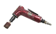 AMPRO INDUSTRIAL TOOLS GEARLESS ANGLEHEAD GRINDER AR 3028, BURGUNDY, 1/4" COLLET