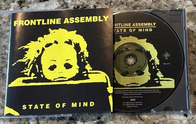 Front Line Assembly State of Mind CD skinny puppy bill leeb 1988