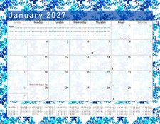 2026-2027 Monthly Magnetic/Desk Calendar - 18 Months - Edition 22 
