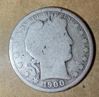 1900 P Barber Half Dollar Y117