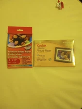 Lot of 2 Photo Paper 4x6 20 Sheets Each Inkjet Printer