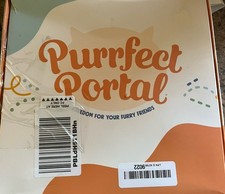 Purrfect Portal Cat Door Interior Cat Door Easy Installation NEW Open Box