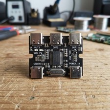 USB Erweiterungsplatine f&uuml;r Hub f&uuml;r Raspberry Pi 3 USB Ausg&auml;nge und Stromansc