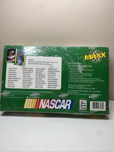 Nascar 1993 MAXX Race Cards Collector (300 cards) Brand New Sealed - Picture 2 of 2