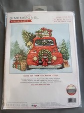 NEW Dimensions FESTIVE RIDE Counted Cross Stitch 70-08992