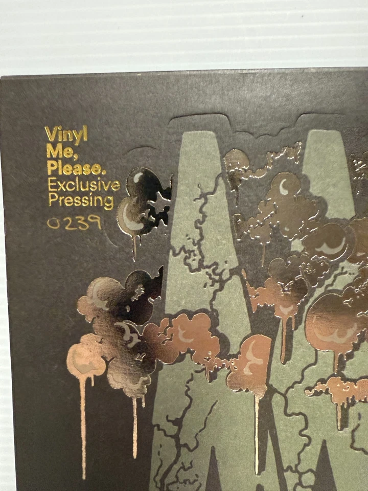 DOOM BORN LIKE THIS Aztec Gold Vinyl Me Please VMP /1000 Hand LTD Numbered 2018 - Image 3 of 4
