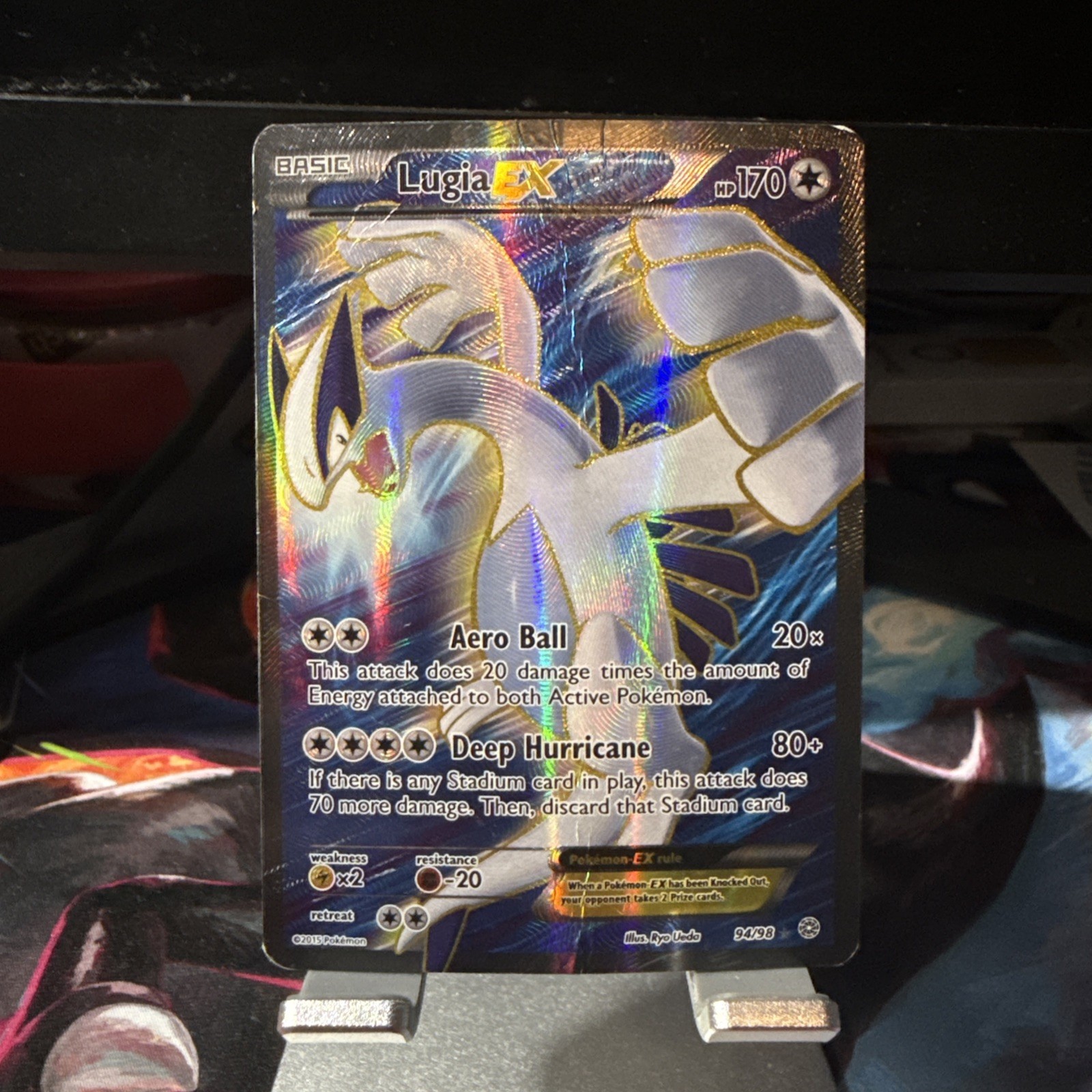 Pokemon TCG LUGIA EX Full Art Ultra Rare Ancient Origins 94/98  