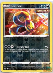 Seviper 102/198 Chilling Reign Reverse Holo