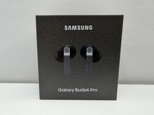 Samsung Galaxy Buds4 Pro Black SM-R640 Bluetooth Earbuds Brand New Sealed
