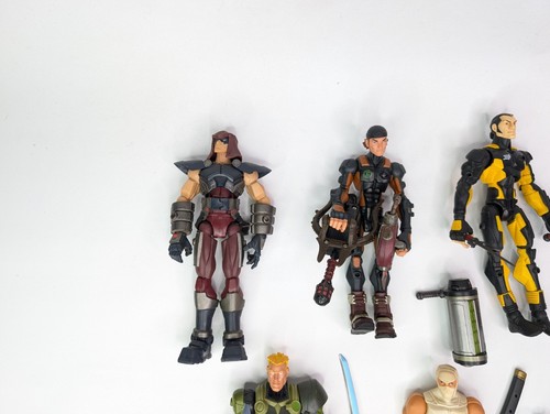 Hasbro Gi Joe Sigma 6 Action Figure Lot Of 5 - Duke Storm Shadow Zartan Rat - Picture 4 of 9