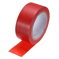 Vinyl Bodenklebeband 1,8" x 33 m f&uuml;r Fitnessstudios, rot