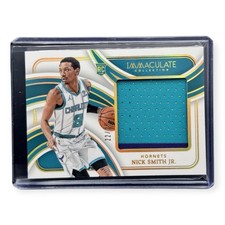 2023-24 Panini Immaculate #MM-NSJ Nick Smith Jr. Massive Memorabilia Rookie /25