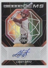 2021 Panini Elite Extra Edition Hidden Gems Black Casey Opitz #HG-CO Auto 0g4