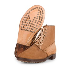 Brodequins Mle. 1917 - French Army ankle boots- brown - repro - Size 43