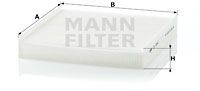 MANN-FILTER CU 2245 Innenraumluftfilter OE 6447HP kompatibel mit Partner Xsara B