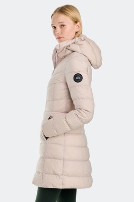 NEW , Canada Goose Clair Coat Black Label in Lucent Rose Sz S #DC563