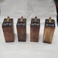 Lot Of 4 Antique Ford Model T Ignition Coils Buzz Box Refurbished