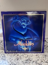 Aladdin LaserDisc 1992 Disney Animated Musical CAV Letterbox THX