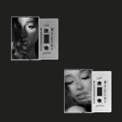 ARIANA GRANDE HATE THAT I MADE YOU LOVE ME WHITE + GRAY CASSETTE BUNDLE PRESALE
