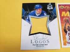 Peter Stastny Quebec Nordiques 2007 - 2008 UD The Cup Limited Logos Blank Back