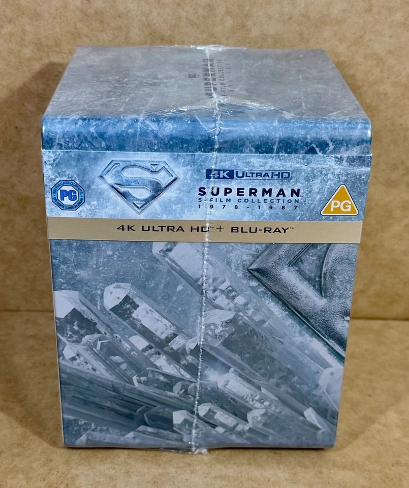 SUPERMAN - UK EXCLUSIVE  4K + BLU RAY 5 FILM STEELBOOK COLLECTION - NEW & SEALED - Image 3 of 4