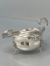 Antique Old Sheffield Plate Sauce Boat - circa 1829