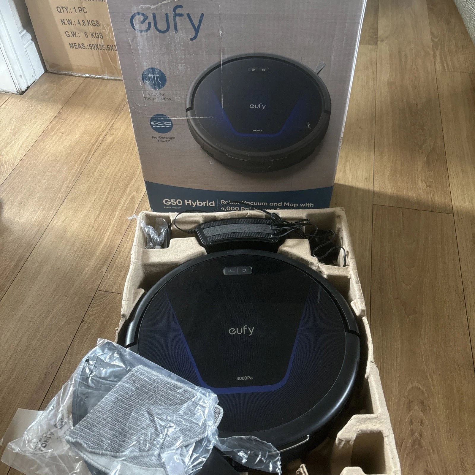 Eufy G50 Hybrid Robot Vacuum & Mop 4000Pa | App Control | Tested