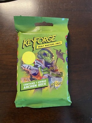 KeyForge Vault Masters 2025 Portland - Sealed | eBay