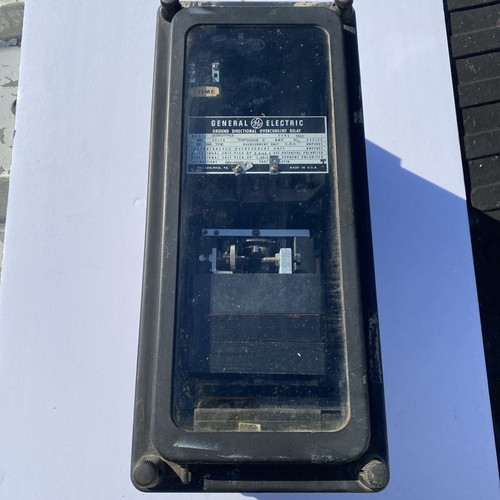 GE Ground Directional Overcurrent Relay  12IBCG77M1A Used Free Shipping