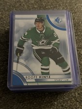 2023-24 SP Hockey Blue Parallel ROOPE HINTZ #73 Stars
