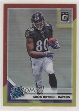 2019 Panini Donruss Optic Rated Rookie Red & Yellow Prizm Miles Boykin #180 03kc