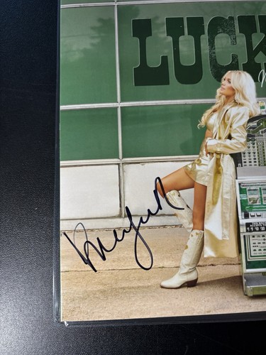Megan Moroney signiert Lucky Vinyl LP Schallplatte Autogramm Country Musik Beckett Hot - Bild 6 von 14
