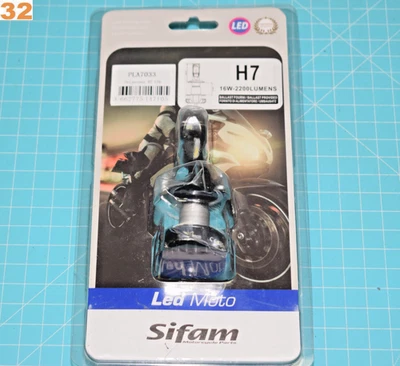 ampoule led + ballast SIFAM moto H7 16W 2200 lumens neuf - Photo 1/2