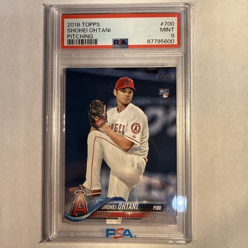 Topps 2018 Series 2 Shohei Ohtani Los Angeles Angels #700 RC PSA 9 MINT