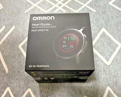 Omron HeartGuide HCR-6900T-M Wearable Blood Pressure Monitor Watch