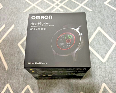 Omron HeartGuide HCR-6900T-M Wearable Blood Pressure Monitor Watch