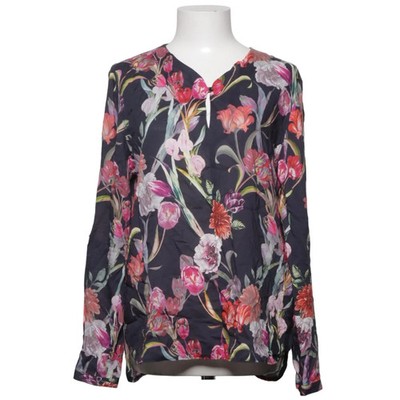 Erfo, Bluse, Größe: 38, Schwarz/Mehrfarbig, Viskose, Blumen, Damen #GCs