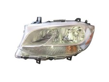 Replacement Driver Left Side Headlight Chrome Trim Headlamp Complete Assemble...
