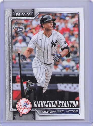Giancarlo Stanton #341 2026 Topps card