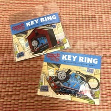 Thomas Friends Vintage Keychain Mascot Sullivan/Engine Shed Set Metal Used 2