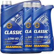 1x5L+2x1L=7L MANNOL CLASSIC 10W40 MOTOR&Ouml;L passend f&uuml;r VW 500.00 505.00 MB 229.3
