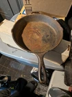 Lodge Vintage 8SK 11” Cast Iron Skillet Double Spouts Restoration