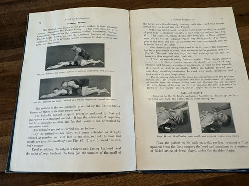 Vintage Johnson's Standard First Aid Manual Book 8th Edition Copyright 1918 - Picture 12 of 17